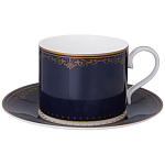 Чайный набор из фарфора синий на 6 персон 12 предметов 300 мл Porcelain Horse Set  варинант исполнения - 1 | Loft Concept в Ростове-на-Дону