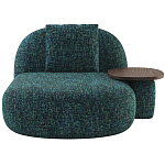 Кушетка Orus с овальным столиком  варинант исполнения - 1 | Loft Concept в Ростове-на-Дону