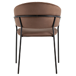 Стул в велюре коричневого цвета Horizon варинант исполнения - 4 | Loft Concept в Ростове-на-Дону