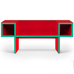 Дизайнерская разноцветная скамья Poltronova Canton Bench варинант исполнения - 1 | Loft Concept в Ростове-на-Дону