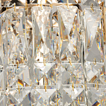 Потолочный светильник круглый с прозрачными подвесками Lunet варинант исполнения - 5 | Loft Concept в Ростове-на-Дону