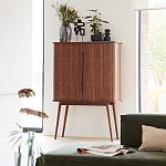 Буфет с двумя раздвижными дверцами Toinette Brown Wooden Cupboard варинант исполнения - 7 | Loft Concept в Ростове-на-Дону