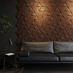 Гипсовая 3D панель с принтографией PM-50 варинант исполнения - 2 | Loft Concept в Ростове-на-Дону