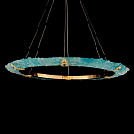 Люстра в форме кольца с цветочным декором Warm Heavenly Light варинант исполнения - 5 | Loft Concept в Ростове-на-Дону