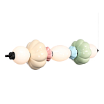 Подвесной светильник линейный с керамическими элементами 24W LED Fragrant Light варинант исполнения - 4 | Loft Concept в Ростове-на-Дону