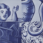 Плитка с рисунком Первый сон варинант исполнения - 1 | Loft Concept в Ростове-на-Дону