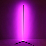 Торшер черного цвета на угловом основании Arteriors варинант исполнения - 3 | Loft Concept в Ростове-на-Дону