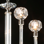 Люстра с 8-ю лампами и гранеными стеклянными плафонами Prism Gala варинант исполнения - 6 | Loft Concept в Ростове-на-Дону