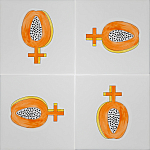 Плитка дизайнерская Женский фркут варинант исполнения - 1 | Loft Concept в Ростове-на-Дону