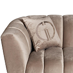 Диван трехместный велюровый серый Island of Comfort варинант исполнения - 2 | Loft Concept в Ростове-на-Дону