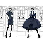 Megan Hess. Elegance варинант исполнения - 6 | Loft Concept в Ростове-на-Дону