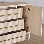 Буфет Primo с тремя ящиками и двумя фасадами Светлый дуб варинант исполнения - 6 | Loft Concept в Ростове-на-Дону