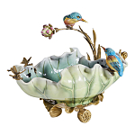 Чаша в виде листка лотоса с птицами Eden Garden варинант исполнения - 1 | Loft Concept в Ростове-на-Дону