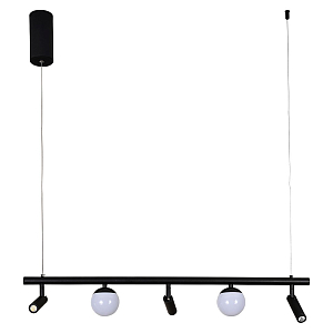 Комбинированная люстра с поворотными спотами Morse