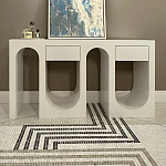 Белая консоль с ящиками Endor White варинант исполнения - 1 | Loft Concept в Ростове-на-Дону