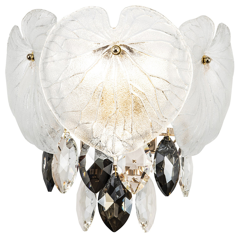            Glass Lotus Leaves Sconce     -- | Loft Concept 