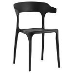Черный стул из прочного PP-пластика JORIS варинант исполнения - 1 | Loft Concept в Ростове-на-Дону