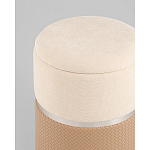 Пуф Mauldine с ящиком бежевый с экокожей варинант исполнения - 3 | Loft Concept в Ростове-на-Дону