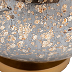 Настольная лампа c бежевым абажуром на круглом стеклянном основании Soft Pastel Light варинант исполнения - 1 | Loft Concept в Ростове-на-Дону