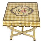 Приставной столик с ящиком в стиле ретро Vintage Rustic Tablecloth варинант исполнения - 4 | Loft Concept в Ростове-на-Дону