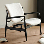 Кресло с каркасом и ножками из древесины и мягкими сиденьем и спинкой Venice варинант исполнения - 2 | Loft Concept в Ростове-на-Дону