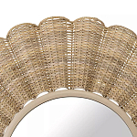 Зеркало круглое в плетеной раме Reed Mirror варинант исполнения - 2 | Loft Concept в Ростове-на-Дону