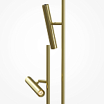 Напольный торшер светодионый золотой Lumen Duo варинант исполнения - 2 | Loft Concept в Ростове-на-Дону