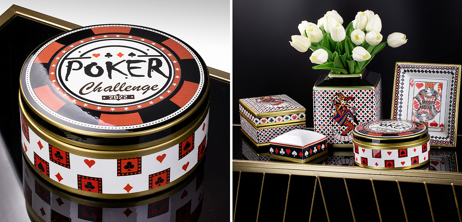 Шкатулка Poker Collection Box Шкатулка Poker Collection Box - Loft-Concept в Ростове-на-Дону