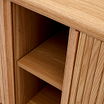 Буфет с 2-мя раздвижными дверцами из ясеневого шпона Toinette варинант исполнения - 3 | Loft Concept в Ростове-на-Дону