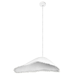 Подвесной светильник с асимметричным волнообразным абажуром и фактурной бахромой по краю Tactile Line варинант исполнения - 4 | Loft Concept в Ростове-на-Дону