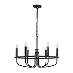 Люстра круглая с 6-ю лампами Kichler варинант исполнения - 8 | Loft Concept в Ростове-на-Дону