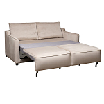 Диван двухместный раскладной светло-серый с кантом Pride варинант исполнения - 2 | Loft Concept в Ростове-на-Дону