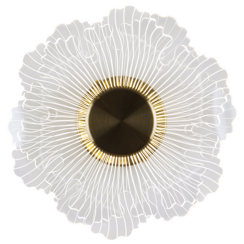     Loggia White Flower Acrylic Wall Lamp      -- | Loft Concept 