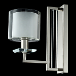 Бра с геометрическим каркасом из металла и цилиндрическим стеклянным плафоном Laurent варинант исполнения - 3 | Loft Concept в Ростове-на-Дону