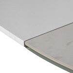 Стол обеденный раскладной круглый White Ceramic Table варинант исполнения - 3 | Loft Concept в Ростове-на-Дону