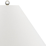 Настольная лампа овальная с тропическим принтом Stylized Aalm Leaves Motif варинант исполнения - 3 | Loft Concept в Ростове-на-Дону