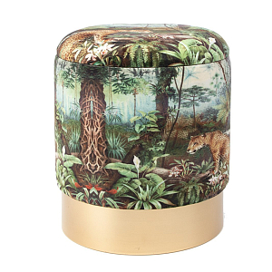 Пуф PUF Jungle Print lynx small