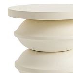 Фигурный приставной столик кремового цвета  AMORPHOUS варинант исполнения - 2 | Loft Concept в Ростове-на-Дону