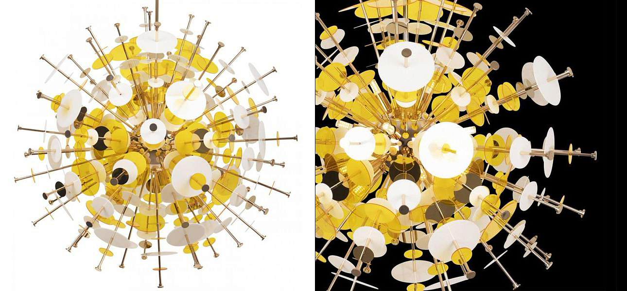 Люстра Dandelion Yellow диаметр 78 Люстра Dandelion Yellow диаметр 78 - Loft-Concept в Ростове-на-Дону