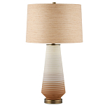 Настольная лампа фарфоровая с узором на корпусе Junction Place варинант исполнения - 3 | Loft Concept в Ростове-на-Дону