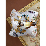 Шкатулка фиолетового цвета с рисунком бабочек и крышкой с фигуркой птицы на ветке Eden Garden варинант исполнения - 9 | Loft Concept в Ростове-на-Дону