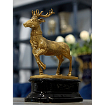 Держатель для книг в виде оленя из фарфора и бронзы Eden Garden porcelain and bronze варинант исполнения - 3 | Loft Concept в Ростове-на-Дону