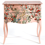 Комод розовый с росписью Цветы L.XV CHEST OF DRAWERS Flowers варинант исполнения - 1 | Loft Concept в Ростове-на-Дону