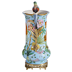 Ваза из фарфора с птицей на бронзовой ветке Garden of Eden варинант исполнения - 3 | Loft Concept в Ростове-на-Дону