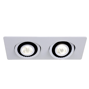 Встраиваемый спот Lance white double