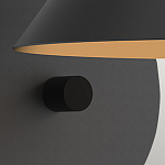 Бра с широким конусным плафоном с золотистой внутренней стороной Alora Mood варинант исполнения - 4 | Loft Concept в Ростове-на-Дону