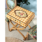 Приставной столик с ящиком в стиле ретро Vintage Rustic Tablecloth варинант исполнения - 7 | Loft Concept в Ростове-на-Дону