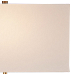 Торшер с прямоугольным абажуром на белом мраморном основании Asymmetry on Marble варинант исполнения - 3 | Loft Concept в Ростове-на-Дону