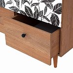 Шкаф с принтом Leaf bouquet варинант исполнения - 3 | Loft Concept в Ростове-на-Дону