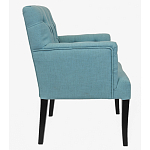 Кресло Addison Chic Armchair blue flax варинант исполнения - 1 | Loft Concept в Ростове-на-Дону